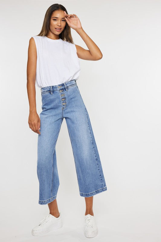 ULTRA HIGH RISE WIDE JEANS-KC9294L