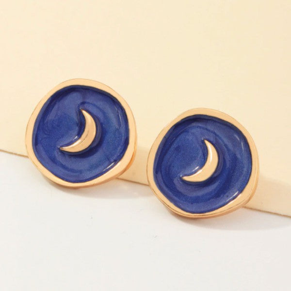 Astral Earrings Navy