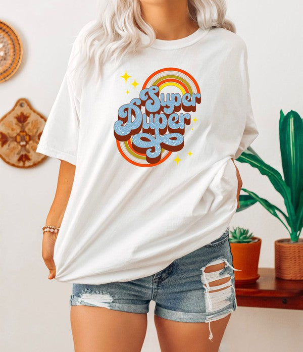 Super Duper Retro Graphic Tee