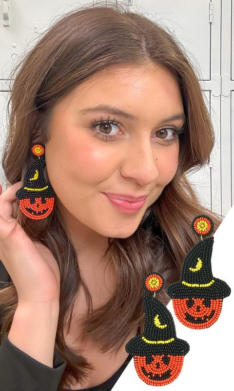 Pumpkin Earrings