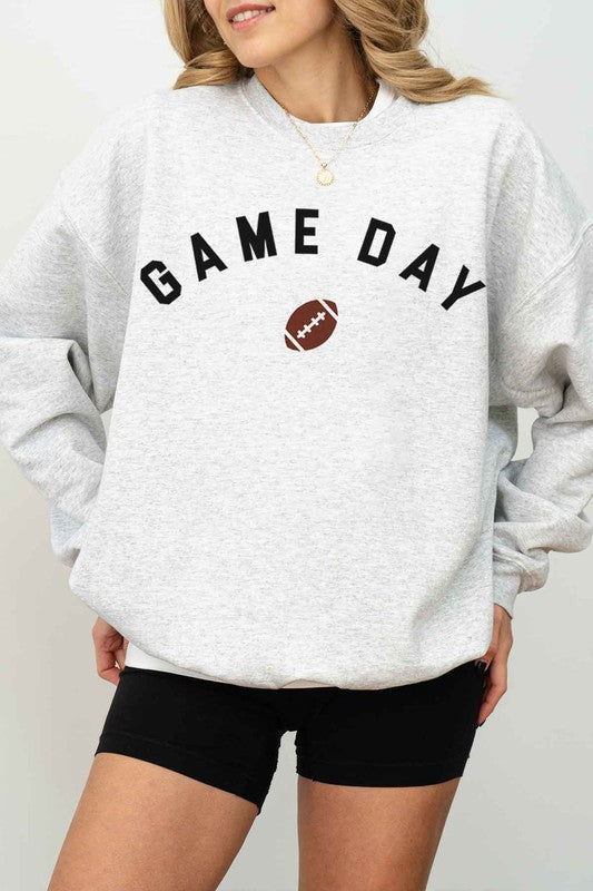 GAME DAY FOOTBALL TAILGATE OVERSIZED SWEATSHIRT