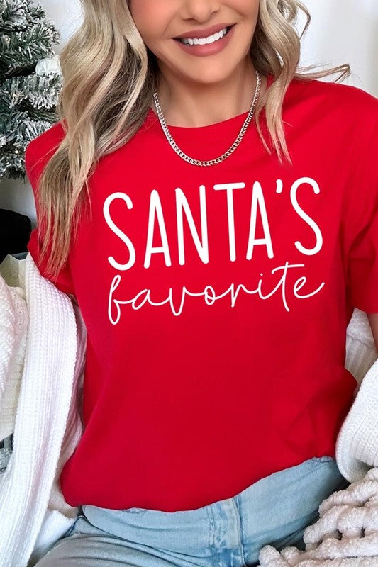 Santa's Favorite Graphic Tee