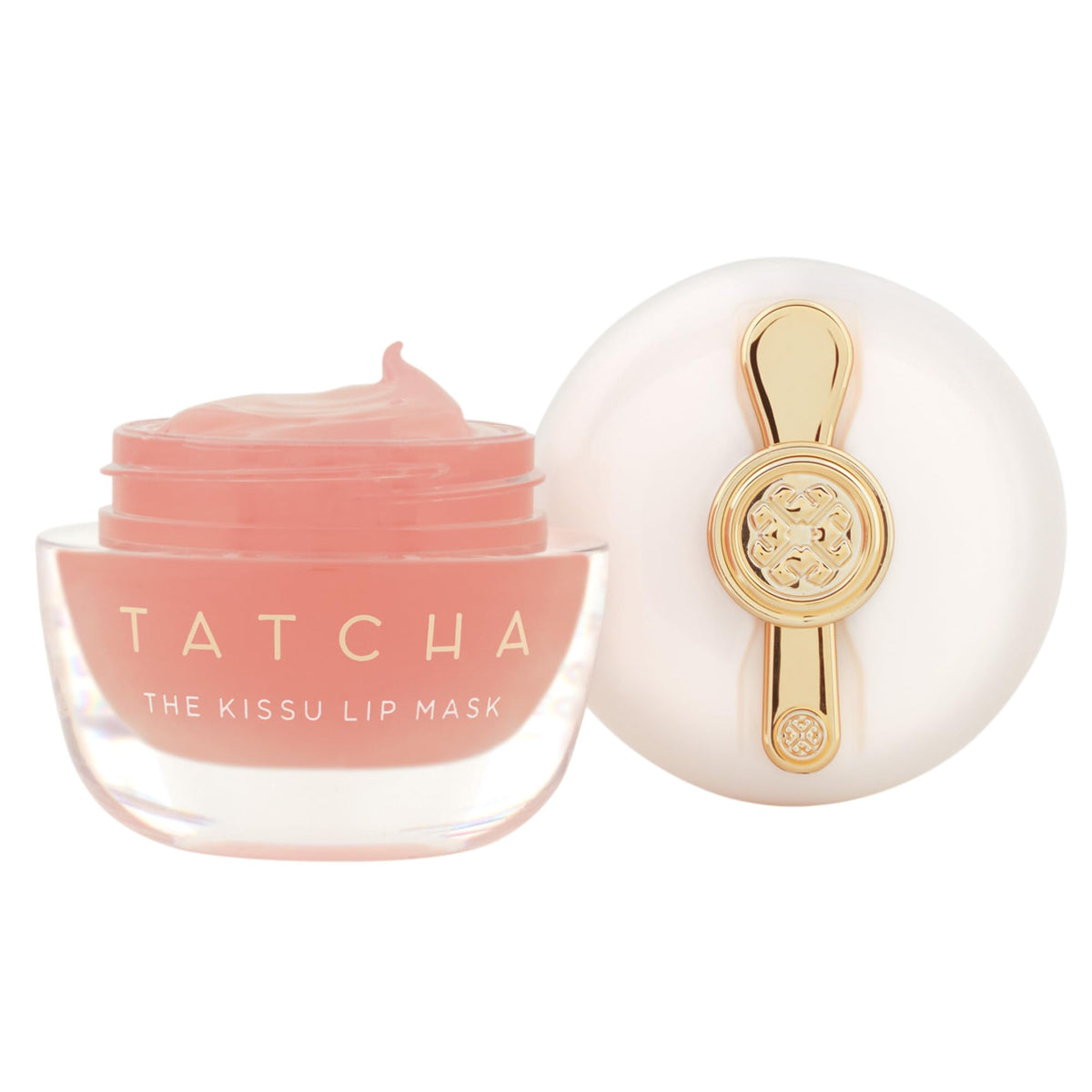 Tatcha Kissu Lip Mask | Overnight Lip Mask, Visibly Plumps and Softens for Lush Lips, 9.0 G | 0.32 oz